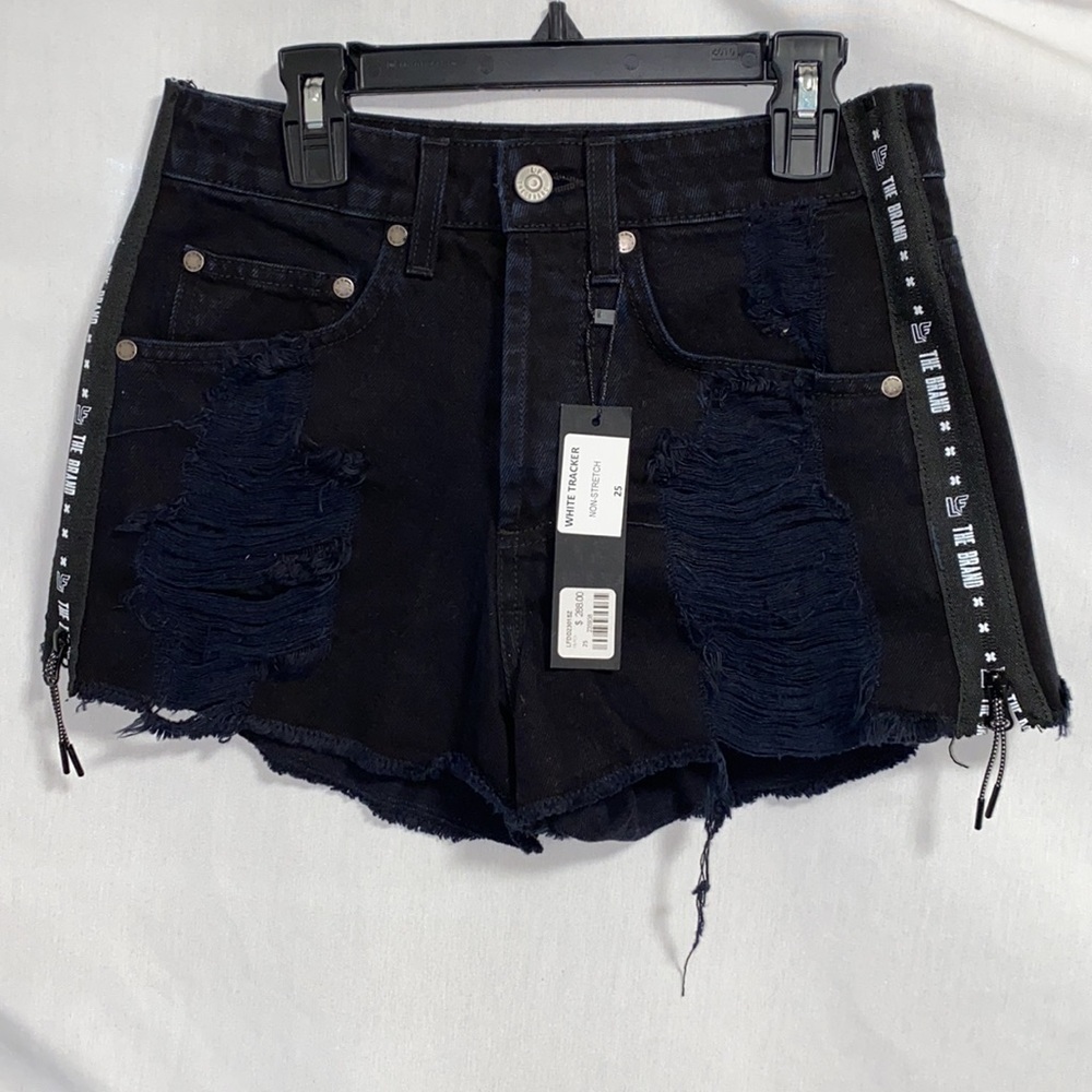 LF The Brand White Tracker Short Sz 25